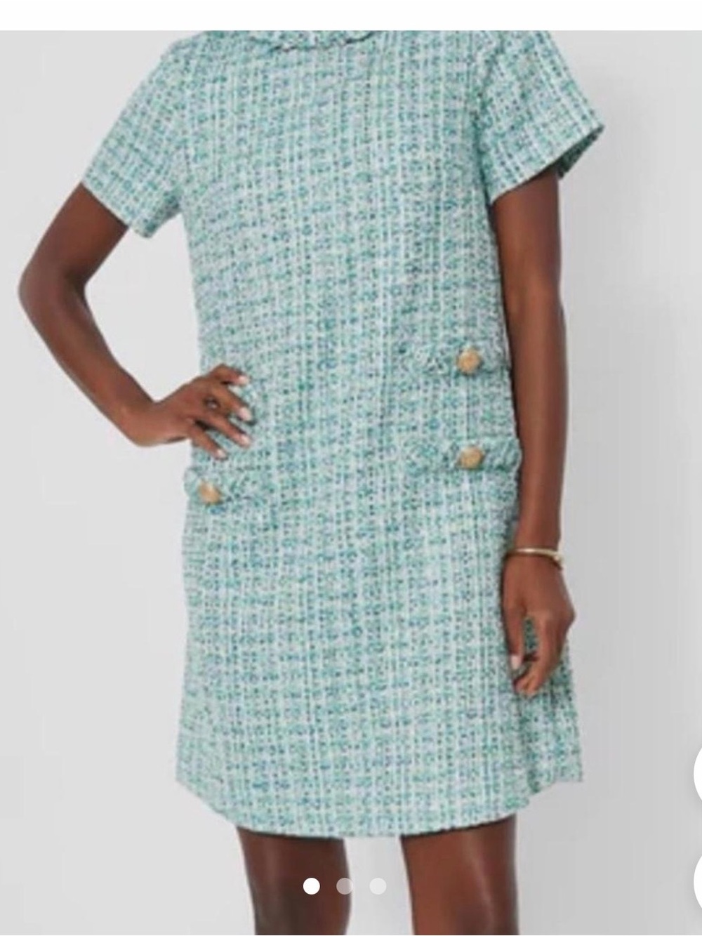 Tuckernuck Sea Glass Tweed Dress NWT Large